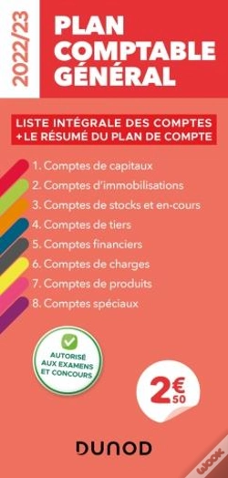 Capa do artigo Plan Comptable General 2022/23 - Liste Integrale Des Comptes