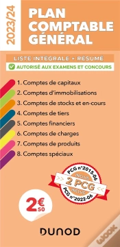 Capa do artigo Plan Comptable General 2023/24 - Liste Integrale Des Comptes