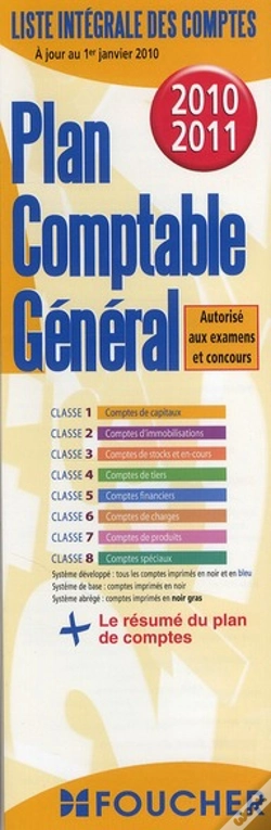 Capa do artigo Plan Comptable Général (Édition 2010/2011)