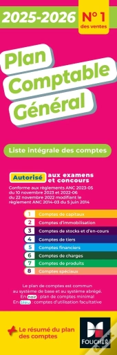 Plan Comptable Général (Édition 2025/2026)