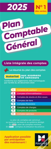 Plan Comptable Général (Édition 2025)