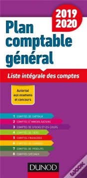 Capa do artigo Plan Comptable Général ; Liste Intégrale Des Comptes (Édition 2019/2020)