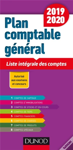 Capa do artigo Plan Comptable Général ; Liste Intégrale Des Comptes (Édition 2019/2020)