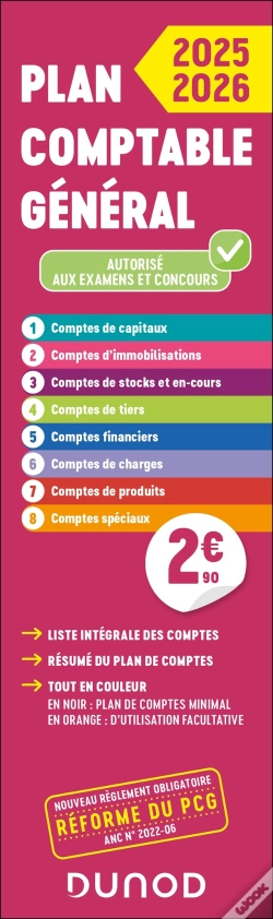Capa do artigo Plan Comptable Général : Liste Intégrale Des Comptes (Édition 2025/2026)