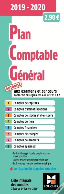 Capa do artigo Plan Comptable General - Pcg - 2019-2020