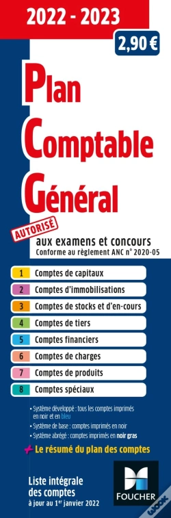 Capa do artigo Plan Comptable General - Pcg - 2022-2023