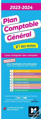 Capa do artigo Plan Comptable General - Pcg - 2023-2024