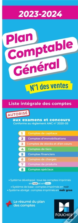 Capa do artigo Plan Comptable General - Pcg - 2023-2024