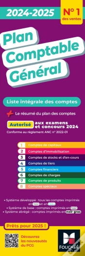 Capa do artigo Plan Comptable Général - Pcg - 2024-2025