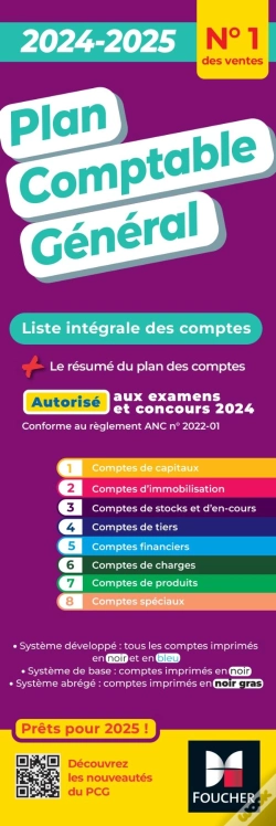 Capa do artigo Plan Comptable Général - Pcg - 2024-2025