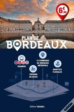 Capa do artigo Plan De Bordeaux : 15 Communes De Bordeaux Métropole (15e Édition)
