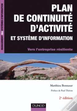 Capa do artigo Plan De Continuité D'Activité Et Système D'Information ; Vers L'Entreprise Résiliente (2e Édition)