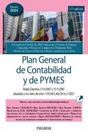 Plan General De Contabilidad Y De Pymes