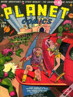 Capa do artigo Planet Comics #1