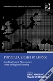 Capa do artigo Planning Cultures In Europe