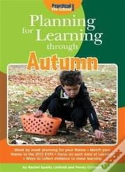 Planning For Learning Through Autumn