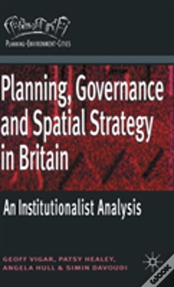 Capa do artigo Planning, Governance And Spatial Strategy In Britain