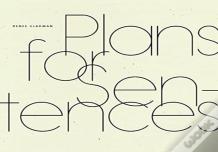 Plans For Sentences