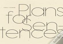 Plans For Sentences