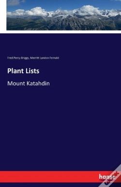 Capa do artigo Plant Lists