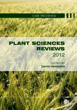 Capa do artigo Plant Sciences Reviews 2012