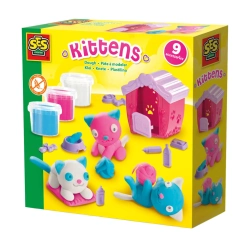 Capa do artigo Plasticina - Gatinhos Ses Dough 00506
