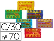 Capa do artigo Plasticina Jovi 70 Barras de 50grs Caixa de 30 Cores Normais
