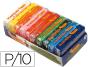 Plasticina jovi barra 10 cores sortidas de 50 gr - Preview