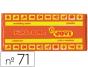 Plasticina Jovi n.º71, 150gr - Laranja - Preview