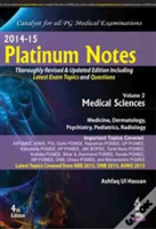 Capa do artigo Platinum Notes : Medical Sciences