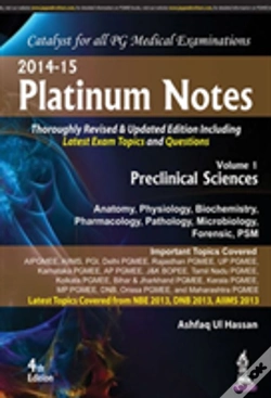 Capa do artigo Platinum Notes : Preclinical Sciences
