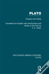 Plato: Timaeus And Critias (Rle: Plato)