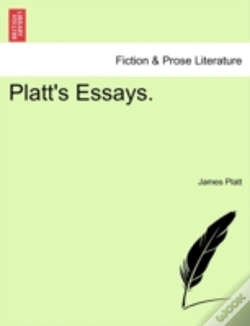 Capa do artigo Platt'S Essays.