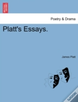 Capa do artigo Platt'S Essays.