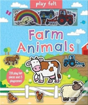 Play Felt Farm Animals - Activity Book