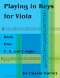 Playing In Keys For Viola, Book One - Preview