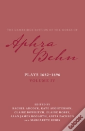 Capa do artigo Plays 1682â€“1696: Volume 4, The Plays 1682â€“1696