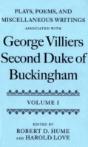Plays, Poems, And Miscellaneous Writings Associated With George Villiers, Second Duke Of Buckingham - Preview