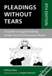 Capa do artigo Pleadings Without Tears