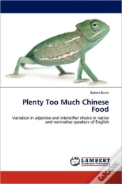 Capa do artigo Plenty Too Much Chinese Food