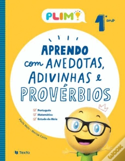 Capa do artigo PLIM! Aprendo com Anedotas e Adivinhas e provérbios 1.º Ano