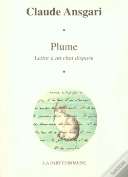 Capa do artigo Plume : Lettre À Un Chat Disparu.