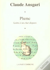 Capa do artigo Plume : Lettre À Un Chat Disparu.