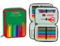 Plumier escolar alpino color pequeño doble cremallera - Preview