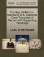Plumley (William) V. Maryland. U.S. Supreme Court Transcript Of Record With Supporting Pleadings - Preview
