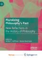 Pluralizing Philosophy'S Past - Preview