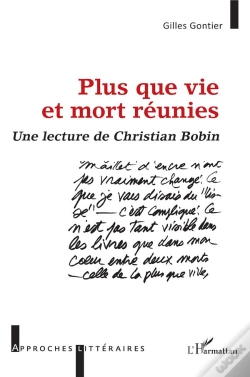 Capa do artigo Plus Que Vie Et Mort Reunies - Une Lecture De Christian Bobin