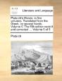 Plutarch'S Morals: In Five Volumes. Tran - Preview