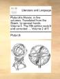 Plutarch'S Morals: In Five Volumes. Tran - Preview