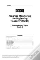 Pmbr Student Record Sheets